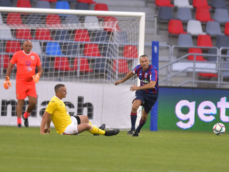 FOTBAL:LEGENDE STEAUA BUCURESTI-LEGENDE ROMANIA, AMICAL (7.06.2022)
