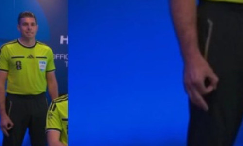 FIFA a făcut anunțul, după ce s-a cerut excluderea arbitrului Shaun Evans de la Cupa Mondială, pentru gestul făcut