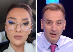 VIDEO Provocat de Andreea Trușcă, Radu Naum nu s-a abținut: ”N-a spus nici 'pâs' la măgăria pe care a făcut-o Trump”