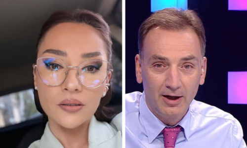 VIDEO Provocat de Andreea Trușcă, Radu Naum nu s-a abținut: ”N-a spus nici 'pâs' la măgăria pe care a făcut-o Trump”