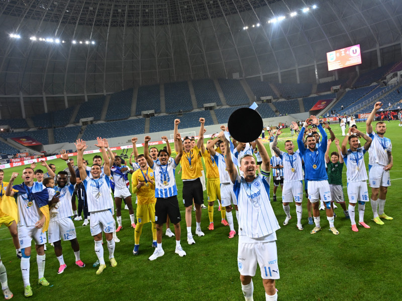 FOTBAL:UNIVERSITATEA CRAIOVA-UNIVERSITATEA CLUJ, SUPERCUPA ROMANIEI (12.07.2026)