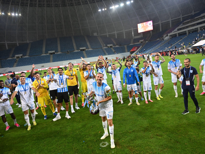 FOTBAL:UNIVERSITATEA CRAIOVA-UNIVERSITATEA CLUJ, SUPERCUPA ROMANIEI (12.07.2026)