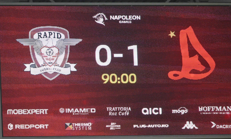 FOTBAL:RAPID BUCURESTI-DINAMO BUCURESTI, SUPERLIGA SUPERBET (15.08.2026)
