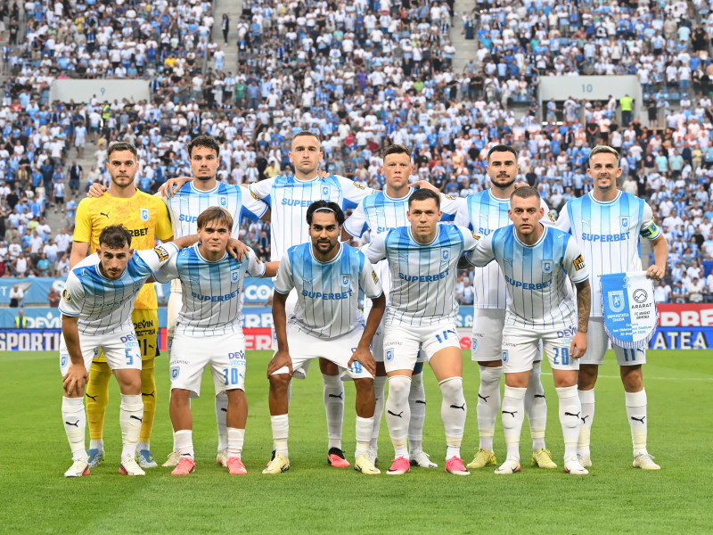 FOTBAL:UNIVERSITATEA CRAIOVA-ARARAT ARMENIA, UEFA EUROPA LEAGUE (20.08.2026)