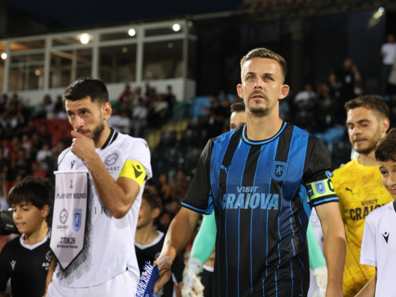 FOTBAL:ARARAT ARMENIA-UNIVERSITATEA CRAIOVA, UEFA EUROPA LEAGUE (27.08.2026)