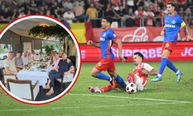 Ce au făcut gloriile Stelei în timpul derby-ului Dinamo – FCSB: "O seară frumoasă între vechi prieteni"