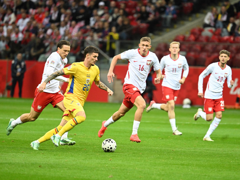 FOTBAL:POLONIA-ROMANIA, LIGA NATIUNILOR (2.10.2026)