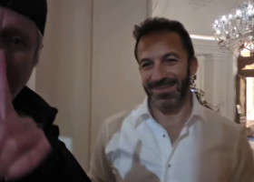 Ceaușescu a ajuns față în față cu marele Del Piero și internetul a ”explodat”! ”Borfașule, dă titlurile înapoi”