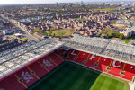 Aerial Views Of Anfield As Football Remains Suspended Due To Coronavirus