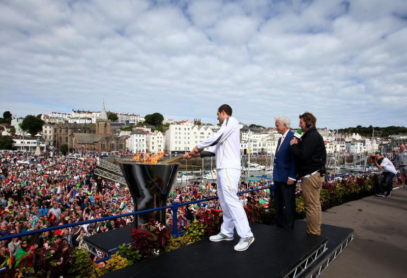 Day 58 - The Olympic Torch Continues Its Journey Around The UK