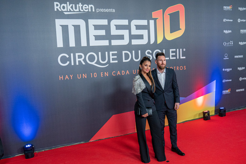 'Messi10 By Cirque Du Soleil' Premiere In Barcelona