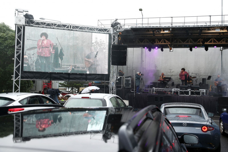 Sydney Drive-In Live Performance Venue - Media Call