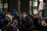 Protestors In Seattle Rally Against Police Brutality In Death Of George Floyd