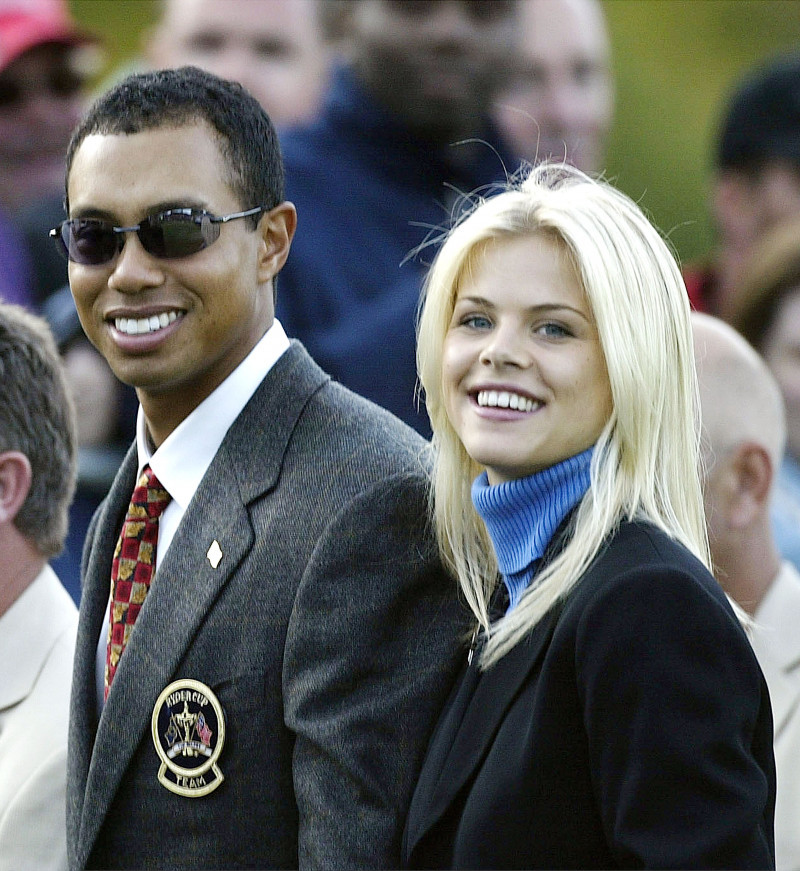 Tiger Woods with Girlfriend Elin Nordegren at Ryder Cup