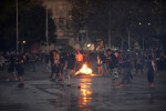 Protests In Santiago On The Second Anniversary of Piñera's Government