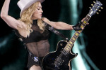 Madonna Performs In Madrid