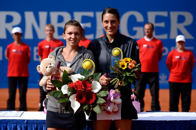 Simona Halep a câștigat la Nurnberg, în 2013, primul trofeu WTA din carieră / Foto: Getty Images