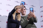 Alvaro Morata And Alice Campello Present New LG Smartphone