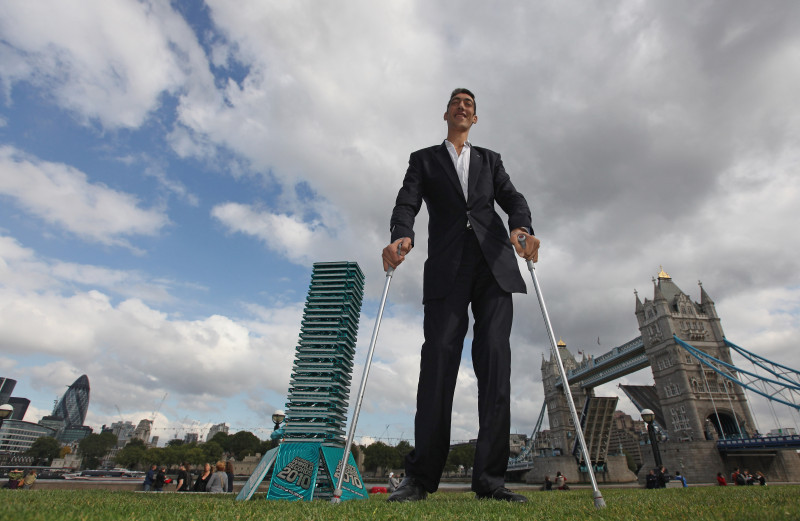 The New Tallest Man In The World Visits London For The First Time