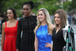 Simona Halep, Elina Svitolina, Venus Williams și Caroline Garcia, la Turneul Campioanelor / Foto: Getty Images