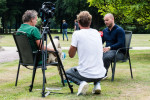 27-06-2020: Sportnieuws: Boekpresentatie Sneijder: Doorn
Wesley Sneijder interviewed by Mikos Gouka of AD at the book presentation of Sneijder