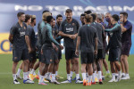 Barcelona Training Session - UEFA Champions League