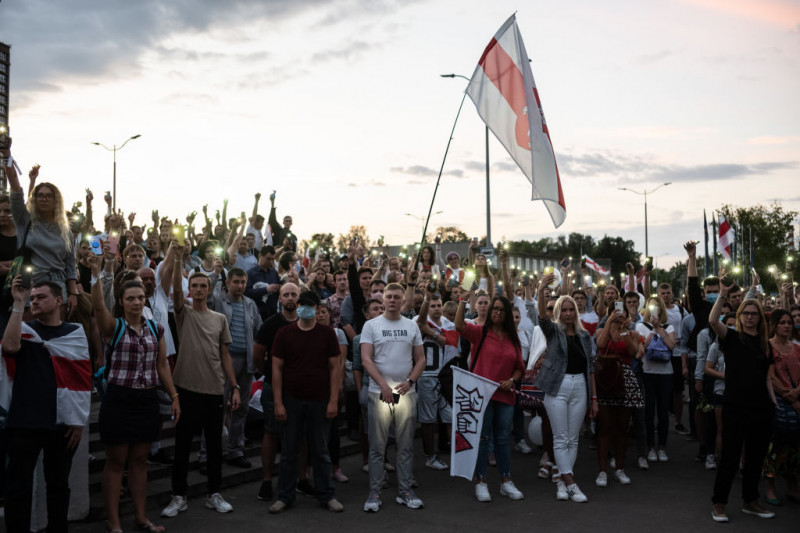 Vigil Held For Two Who Died In Protest Crackdown
