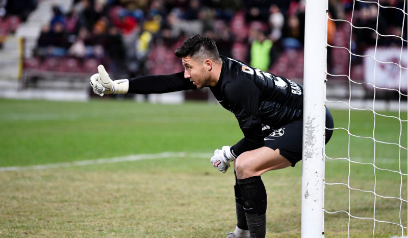 Cristi Bălgrădean, într-un meci CFR Cluj - FCSB / Foto: Sport Pictures