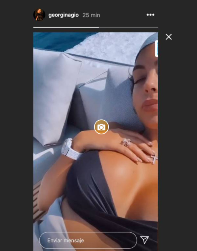 Georgina rodriguez cum tribute