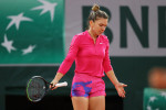 Simona Halep, în meciul cu Iga Swiatek / Foto: Getty Images