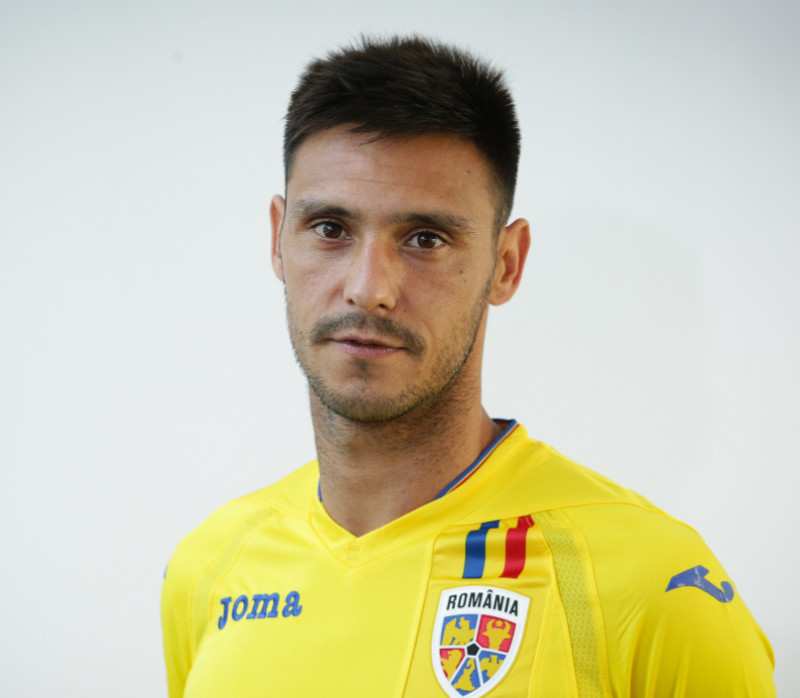 Mario Camora, în tricoul echipei naționale/ foto: FRF.ro