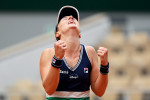 Nadia Podoroska, după victoria în fața Elinei Svitolina de la Roland Garros / Foto: Getty Images