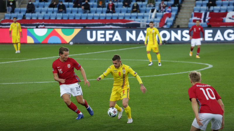 Norvegia - România, în Liga Națiunilor / Foto: FRF.ro