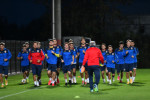 Antrenamentul României U21 de luni seară / Foto: FRF.ro
