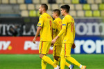 George Pușcaș, Ianis Hagi și Răzvan Marin, la finalul meciului România - Austria 0-1 / Foto: Sport Pictures