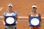 Raluca Olaru și Anna Lena Friedsam, după finala pierdută la Roma / Foto: Getty Images