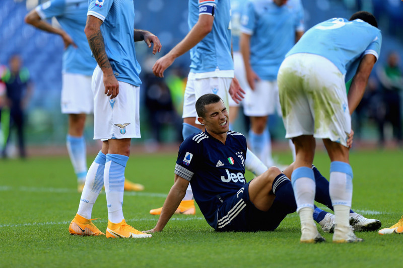Cristiano Ronaldo, accidentat în meciul cu Lazio / Foto: Getty Images