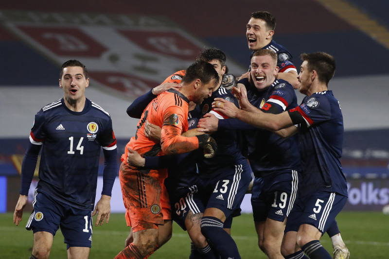 Serbia v Scotland - UEFA EURO 2020 Play-Off Finals