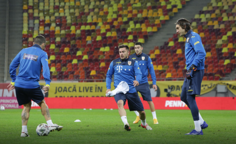 Antrenamentul oficial al României, înaintea meciului cu Norvegia / Foto: FRF.ro
