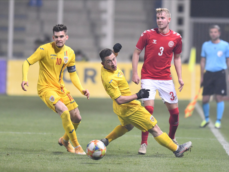 FOTBAL:ROMANIA U21-DANEMARCA U21, PRELIMINARIILE CE 2021 (17.11.2020)