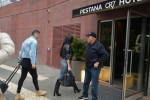 Cristiano Ronaldo and Georgina arrive at Hotel Pestana CR7 in Madeira