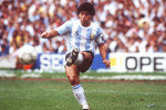 FUSSBALL: WM 1986 in MEXIKO, ARGENTINIEN - BELGIEN 2:0