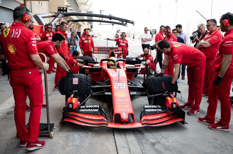 F1 Testing in Bahrain