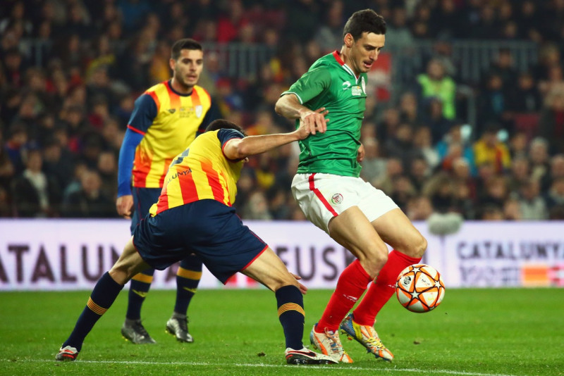 Catalonia v Euskadi football match, Barcelona, Spain - 26 Dec 2015