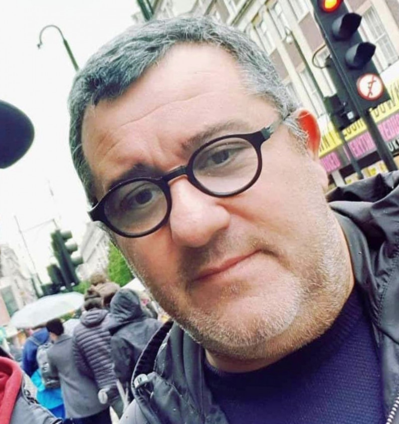 *PICTURES TAKEN ON THE 12/10/19* Super Agent Mino Raiola spotted out shopping at London's Bond Street
