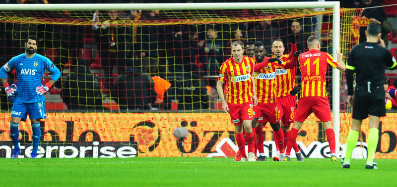 Turkish Super League match between Kayserispor and Fenerbahce