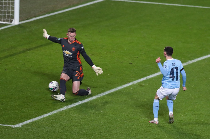 Manchester United v Manchester City, EFL Carabao Cup, Semi Final, Football, Old Trafford, Manchester, UK - 06 Jan 2021