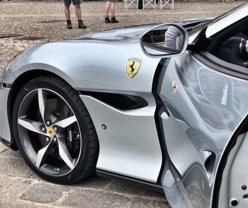 *EXCLUSIVE* The new Ferrari Portofino M 2021 model spotted in Portofino