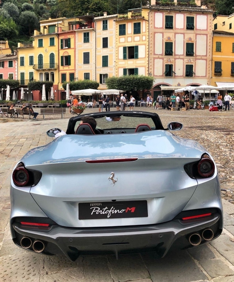 *EXCLUSIVE* The new Ferrari Portofino M 2021 model spotted in Portofino