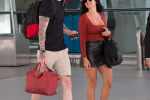 EXCLUSIVE: New man already? Love Island's Vanessa Sierra is all smiles as she touches down in Adelaide with Luke Erwin